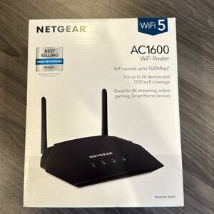 Netgear AC 1600 WiFi Router.  Model 6260